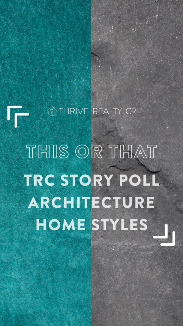 This or That - Architecture Home Styles